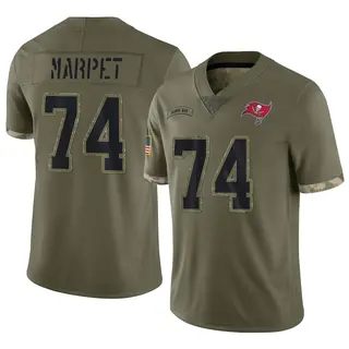 Tampa Bay Buccaneers Men's Ali Marpet Limited 2022 Salute To Service Jersey - Olive