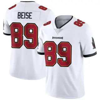 Tampa Bay Buccaneers Men's Ben Beise Limited Vapor Untouchable Jersey - White