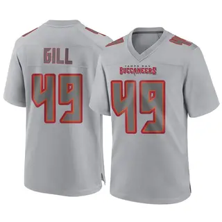 Tampa Bay Buccaneers Men's Cam Gill Game Atmosphere Fashion Jersey - Gray