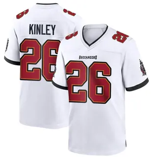 Tampa Bay Buccaneers Men's Cameron Kinley Game Jersey - White