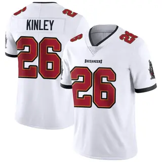 Tampa Bay Buccaneers Men's Cameron Kinley Limited Vapor Untouchable Jersey - White