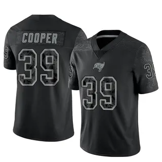 Tampa Bay Buccaneers Men's Chris Cooper Limited Reflective Jersey - Black