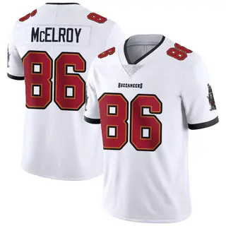 Tampa Bay Buccaneers Men's Codey McElroy Limited Vapor Untouchable Jersey - White