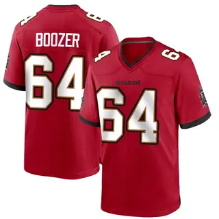 Tampa Bay Buccaneers Men's Cole Boozer Game Team Color Jersey - Red