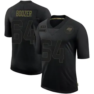 Tampa Bay Buccaneers Men's Cole Boozer Limited 2020 Salute To Service Jersey - Black