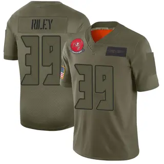 Tampa Bay Buccaneers Men's Curtis Riley Limited 2019 Salute to Service Jersey - Camo