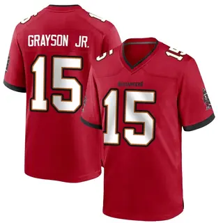 Tampa Bay Buccaneers Men's Cyril Grayson Jr. Game Team Color Jersey - Red