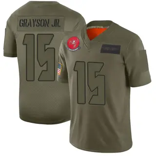 Tampa Bay Buccaneers Men's Cyril Grayson Jr. Limited 2019 Salute to Service Jersey - Camo