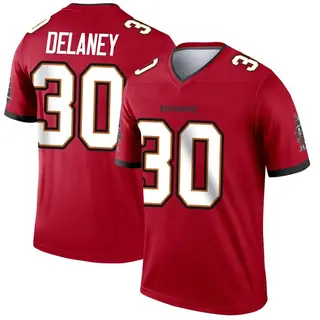 Tampa Bay Buccaneers Men's Dee Delaney Legend Jersey - Red