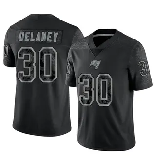 Tampa Bay Buccaneers Men's Dee Delaney Limited Reflective Jersey - Black