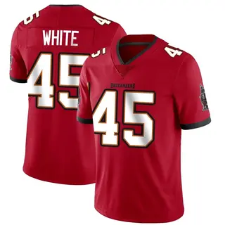 Tampa Bay Buccaneers Men's Devin White Limited Team Color Vapor Untouchable Jersey - Red