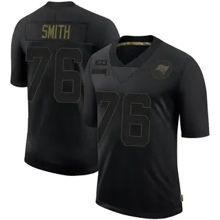 Tampa Bay Buccaneers Men's Donovan Smith Limited 2020 Salute To Service Jersey - Black