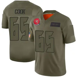 Tampa Bay Buccaneers Men's Dylan Cook Limited 2019 Salute to Service Jersey - Camo