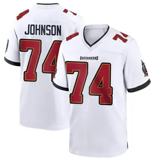 Tampa Bay Buccaneers Men's Fred Johnson Game Jersey - White