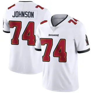 Tampa Bay Buccaneers Men's Fred Johnson Limited Vapor Untouchable Jersey - White