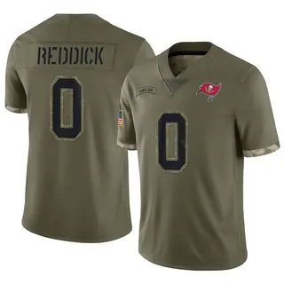 Tampa Bay Buccaneers Men's Haason Reddick Limited 2022 Salute To Service Jersey - Olive