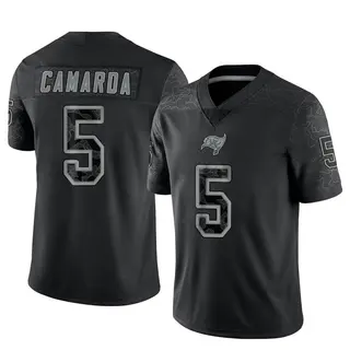 Tampa Bay Buccaneers Men's Jake Camarda Limited Reflective Jersey - Black