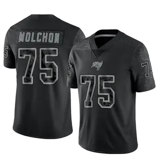 Tampa Bay Buccaneers Men's John Molchon Limited Reflective Jersey - Black