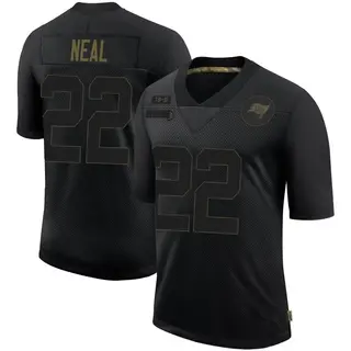 Tampa Bay Buccaneers Men's Keanu Neal Limited 2020 Salute To Service Jersey - Black