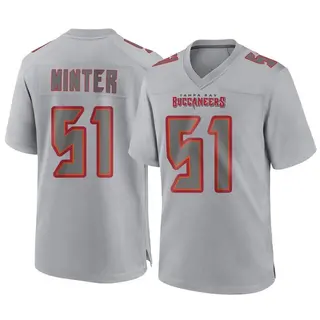 Tampa Bay Buccaneers Men's Kevin Minter Game Atmosphere Fashion Jersey - Gray