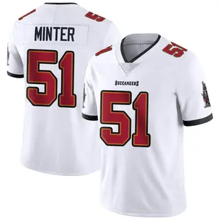 Tampa Bay Buccaneers Men's Kevin Minter Limited Vapor Untouchable Jersey - White