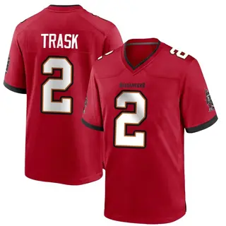 Tampa Bay Buccaneers Men's Kyle Trask Game Team Color Jersey - Red