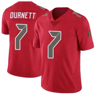 Tampa Bay Buccaneers Men's Leonard Fournette Limited Color Rush Jersey - Red
