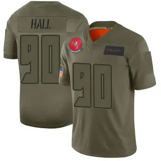 Tampa Bay Buccaneers Men's Logan Hall Limited 2019 Salute to Service Jersey - Camo