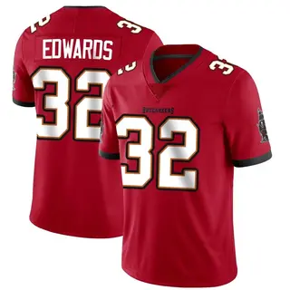 Tampa Bay Buccaneers Men's Mike Edwards Limited Team Color Vapor Untouchable Jersey - Red