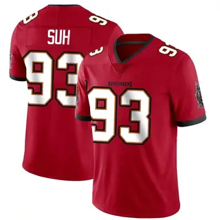 Tampa Bay Buccaneers Men's Ndamukong Suh Limited Team Color Vapor Untouchable Jersey - Red