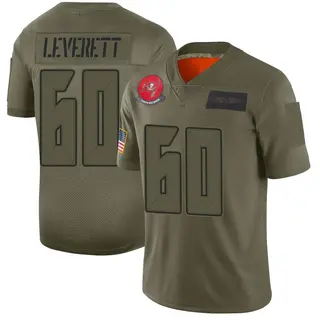 Tampa Bay Buccaneers Men's Nick Leverett Limited 2019 Salute to Service Jersey - Camo