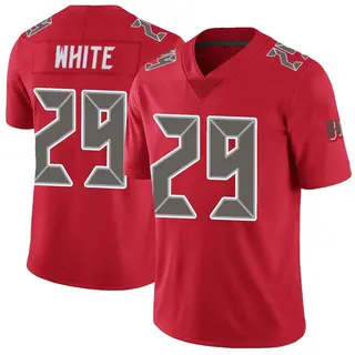 Tampa Bay Buccaneers Men's Rachaad White Limited Color Rush Jersey - Red