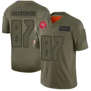 Tampa Bay Buccaneers Men's Rob Gronkowski Limited 2019 Salute to Service Jersey - Camo