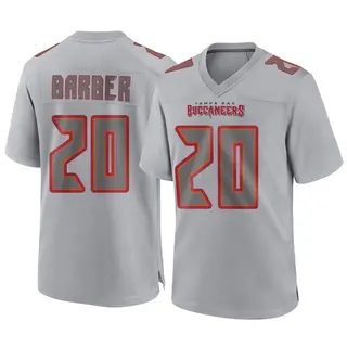 Tampa Bay Buccaneers Men's Ronde Barber Game Atmosphere Fashion Jersey - Gray