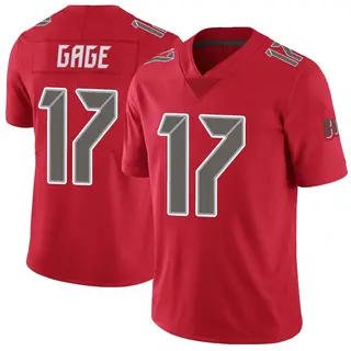 Tampa Bay Buccaneers Men's Russell Gage Limited Color Rush Jersey - Red