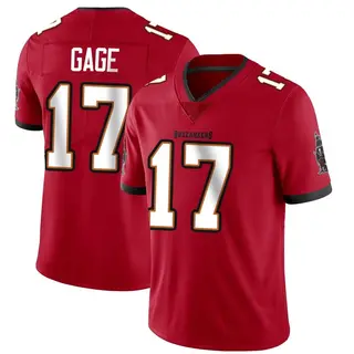 Tampa Bay Buccaneers Men's Russell Gage Limited Team Color Vapor Untouchable Jersey - Red