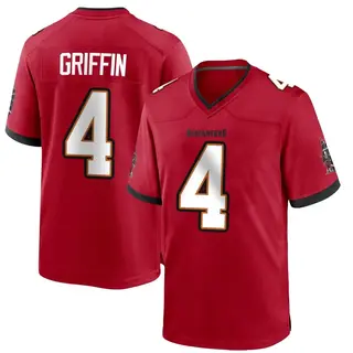 Tampa Bay Buccaneers Men's Ryan Griffin Game Team Color Jersey - Red
