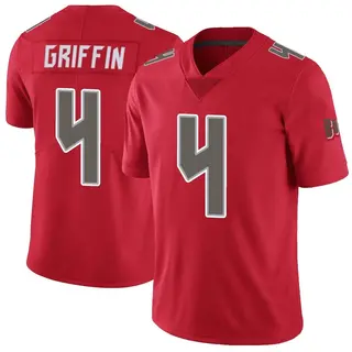 Tampa Bay Buccaneers Men's Ryan Griffin Limited Color Rush Jersey - Red