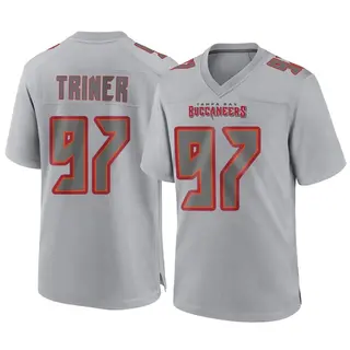 Tampa Bay Buccaneers Men's Zach Triner Game Atmosphere Fashion Jersey - Gray