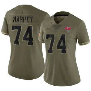 Tampa Bay Buccaneers Women's Ali Marpet Limited 2022 Salute To Service Jersey - Olive