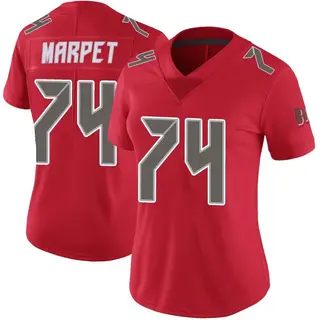 Tampa Bay Buccaneers Women's Ali Marpet Limited Color Rush Jersey - Red