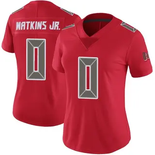 Tampa Bay Buccaneers Women's Austin Watkins Jr. Limited Color Rush Jersey - Red