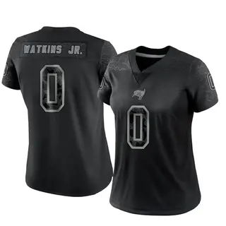 Tampa Bay Buccaneers Women's Austin Watkins Jr. Limited Reflective Jersey - Black