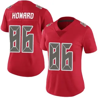 Tampa Bay Buccaneers Women's Bug Howard Limited Team Color Vapor Untouchable Jersey - Red