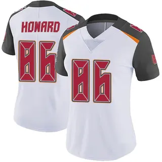 Tampa Bay Buccaneers Women's Bug Howard Limited Vapor Untouchable Jersey - White