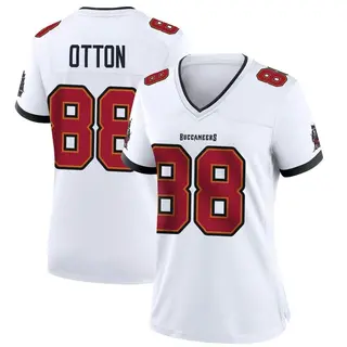 Tampa Bay Buccaneers Women's Cade Otton Game Jersey - White