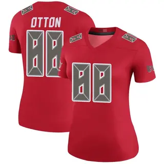 Tampa Bay Buccaneers Women's Cade Otton Legend Color Rush Jersey - Red