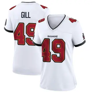 Tampa Bay Buccaneers Women's Cam Gill Game Jersey - White