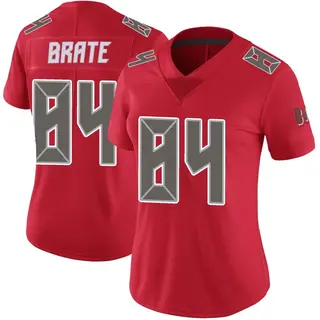Tampa Bay Buccaneers Women's Cameron Brate Limited Color Rush Jersey - Red