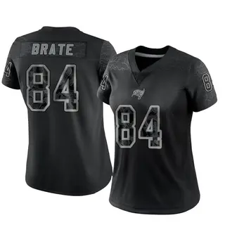Tampa Bay Buccaneers Women's Cameron Brate Limited Reflective Jersey - Black